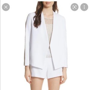 ALICE + OLIVIA Embellished Hayes Blazer and Sherri Shorts